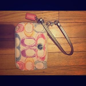 Coach wristlet